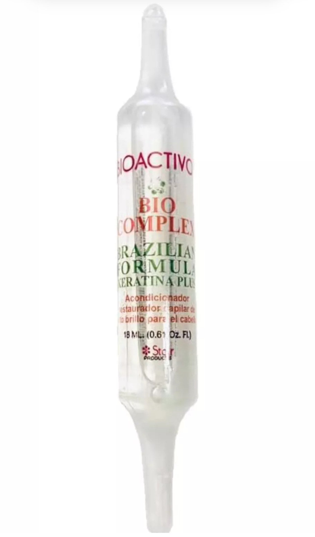 12-Pack Bio Complex ampoules of Brazilian Formula Keratin Plus